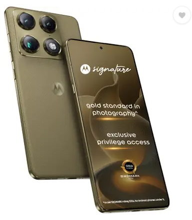 MOTOROLA Signature: Sale Start 30 Jan 2026 Launch in Flipkart